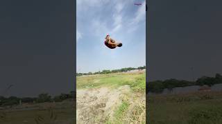 BESIC PERFECT FRONT FLIP ?‍️ | CHANCHAL KUMAR #frontflip #shortsvideo #stunt  #shortvideo