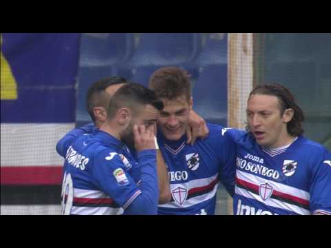 Il gol di Schick - Sampdoria - Crotone - 1-2 - Giornata 33 - Serie A TIM 2016/17