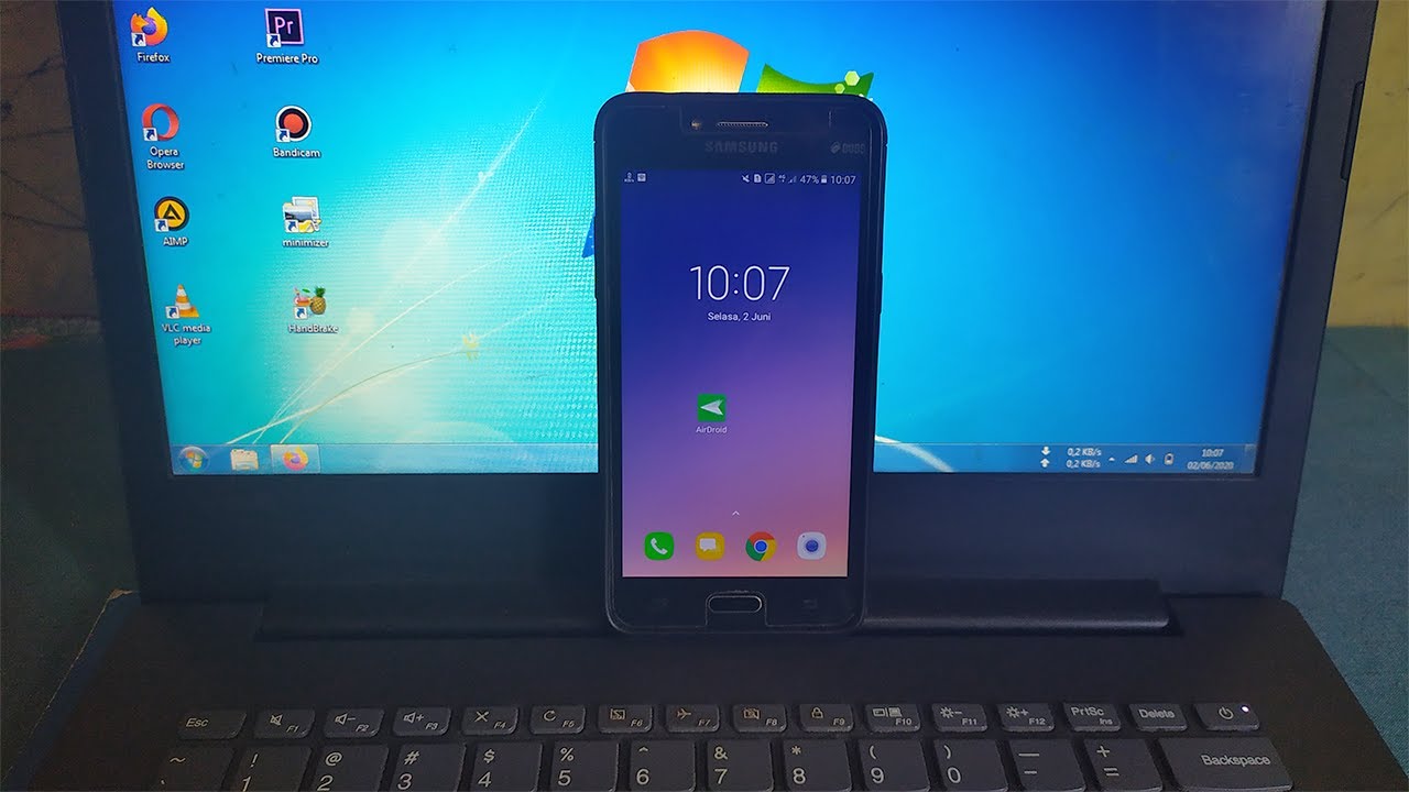 Cara Memindahkan File Dari Laptop Ke Hp Tanpa Kabel Data Youtube