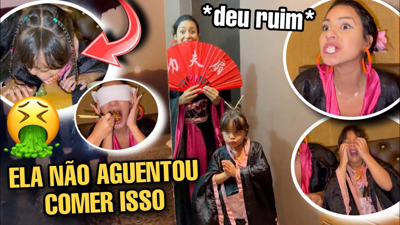 👉 FIZ ELA COMER COMIDAS NOJENTAS!!! 🤢 - SIMULADOR DE COZINHA 😂 