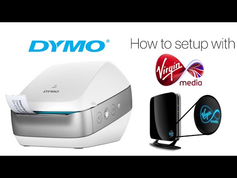 dymo wireless printer setup
