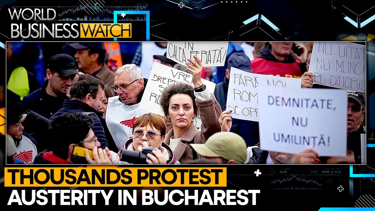 Romanian Workers Demand Pay Raises, Tax Cuts | World Business Watch | WION