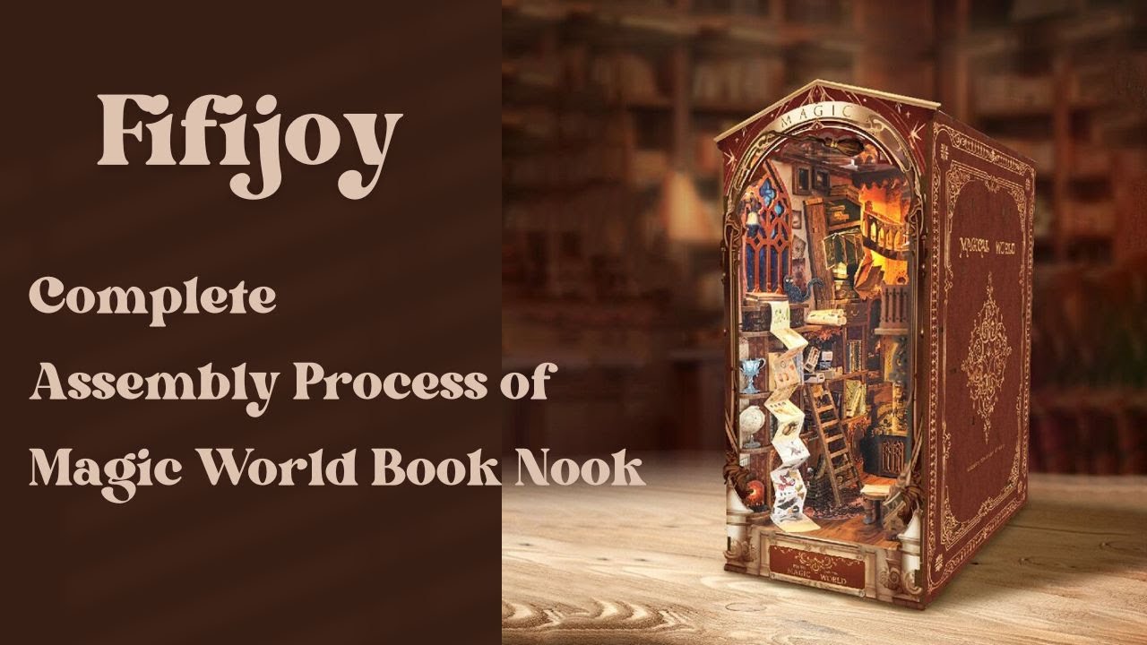 DIY Book Nook - Le monde magique