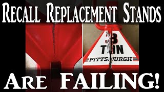 URGENT  Harbor Freight Recall REPLACEMENT Stands are FAILING!!