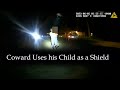 Shooting Suspect uses Child as a Shield