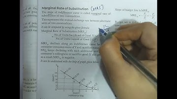 Marginal Rate of Substitution||IC curve||Ugc net economics||HPSC||B.com||M.com||MA Economics 
