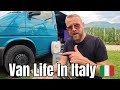 What’s It Like Camping in an Italian Apple Orchard? VW T4 Camper In Europe.