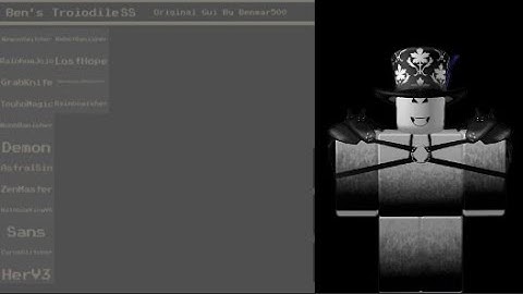 Roblox Troiodiles SS Script Hub Gui Script Showcase