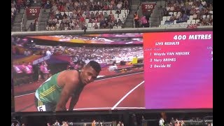 VAN NIEKERK 45.27/ HEAT 2/ 400m Men /London 2017 /IAAF