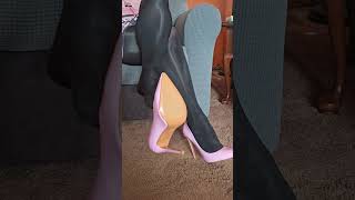 Hose Legs And High Heels