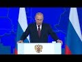 KLARE WARNUNG: Putin droht USA mit Ankündigung neuer Superwaffen