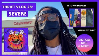 Mtown Market & Memphis City Thrift Finds | Thrift Vlog 28: SEVEN!