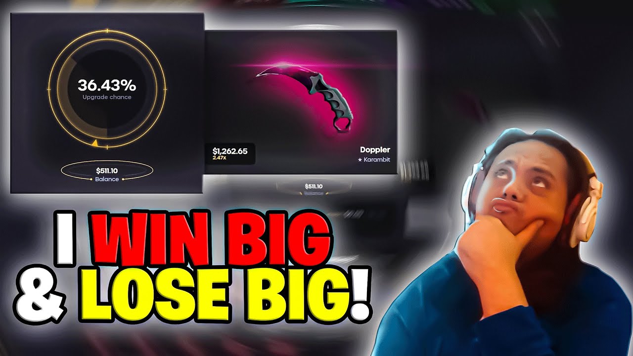 I WON BIG AND LOST BIG! PLAY SMART ON KEYDROP!