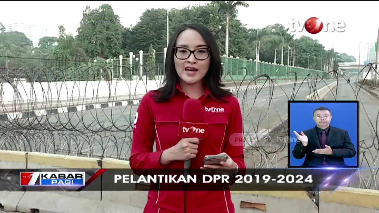 tv one live streaming free Inilah Penampakan Depan Gedung DPR RI Jelang Pelantikan DPR/DPD/MPR 2019-2024