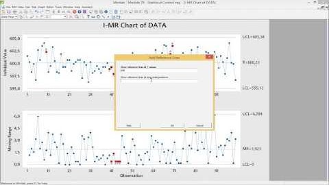 Video 77 - Minitab - Statistical Control - ESTIEM LSS Course