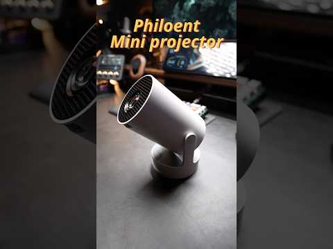 7千円台なのに実用的なコンパクトプロジェクター　#Philoent #Philoentプロジェクター