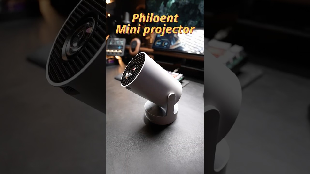 A practical and compact projector for under 7,000 yen #Philoent