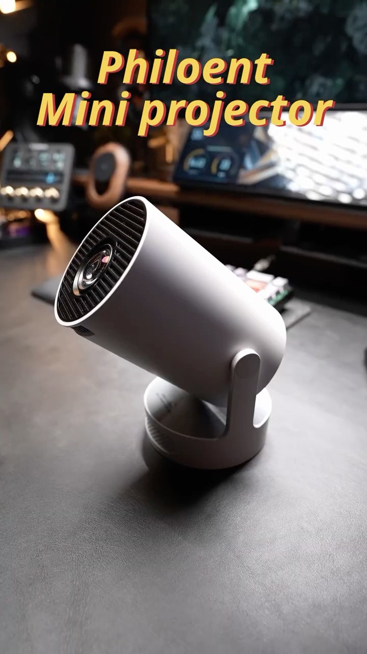 A practical and compact projector for under 7,000 yen #Philoent
