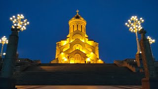 Holy Trinity Cathedral of Tbilisi ⛪#georgia #church #tiblisi