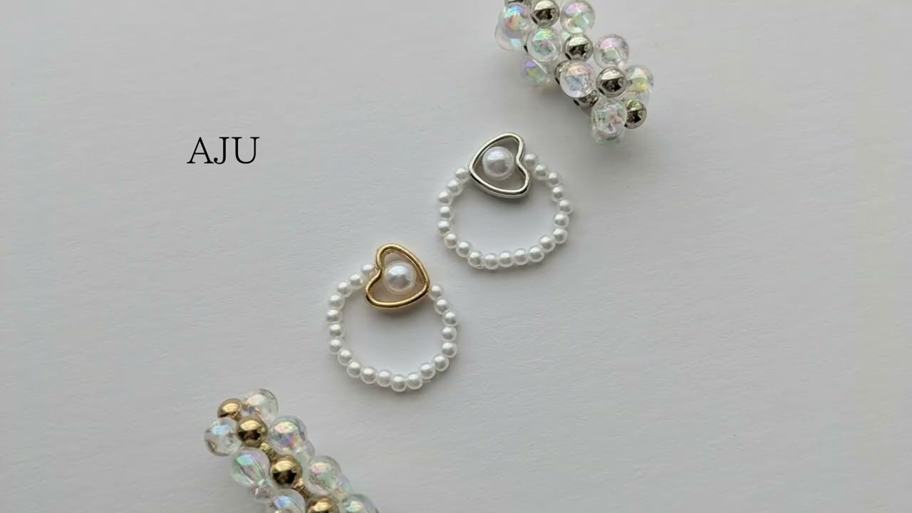 ハンドメイドアクセサリー紹介」accessory ring - YouTube