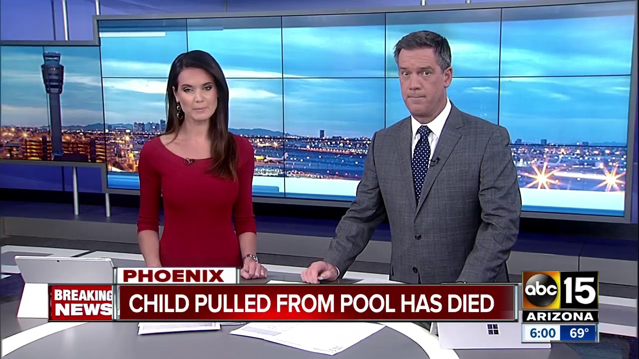 Child dies after being pulled from a Phoenix pool - YouTube