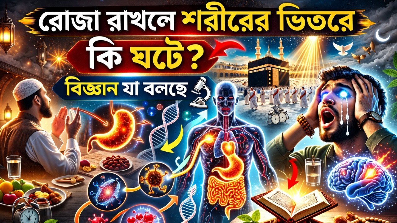 রোজা রাখলে শরীরের ভেতর কী ঘটে বিজ্ঞান যা বলছে শুনলে চমকে উঠবেন!