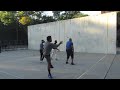 Hoover park  aj  zeeshan vs abir  tony toca  doubles  filmed by handball social  1092022