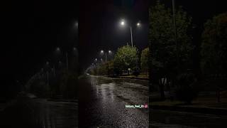 Night rain ☔ #barishstatus #rain #rvrider23 #monsoon #nightrain
