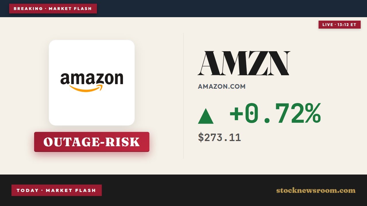 Amazon AWS Outage Warning as $200B AI Bet Gets Tested