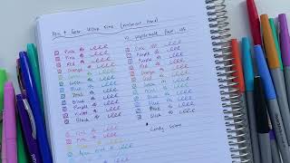 Paper Mate flair versus Pen + Gear fineliners (from Walmart): Which pens are better?