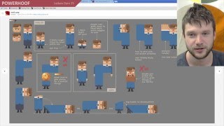 Powerhoof doing Ludum Dare 35