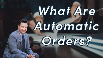 Automatic Restraining Orders During Divorce | Orange County Divorce Attorney