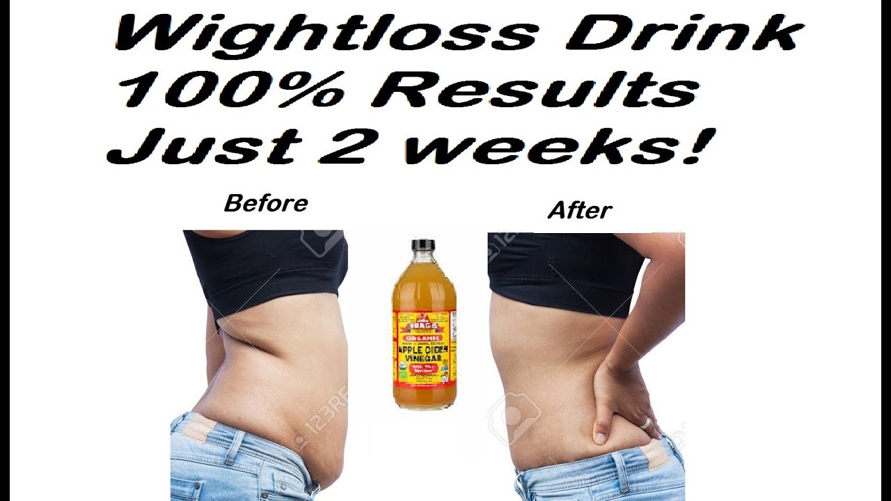 Apple Cider Vinegar Weightloss Drink 100 Results In