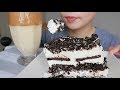 asmr オレオケーキ♡ダルゴナコーヒーと共に　　Oreo cake 　Dalgona coffee