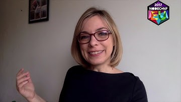 Simona Cotin chats about NodeConf EU 2017