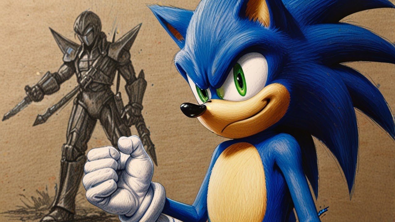 Sonic & Tails vs Darkness | Full3D 4K Anime Story