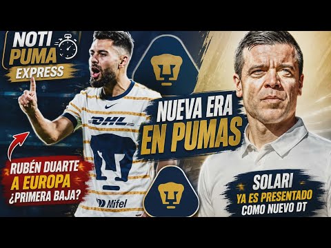 💣 ¡SOLARI YA LLEGÓ… Y PUMAS YA PIERDE A SU PRIMER JUGADOR! 😱 #Pumas #ligamx 
