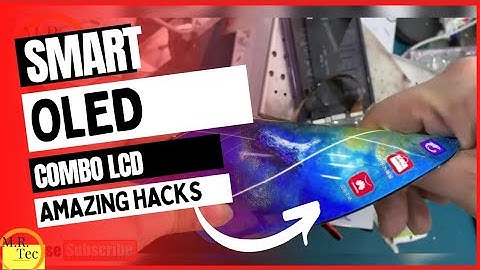 What Is Inside lcd OLED| Teardown OLED display