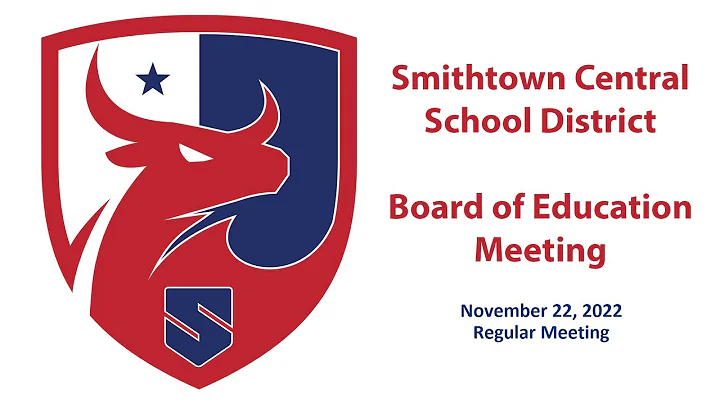 November 22, 2022 - Board of Education - Regular Meeting