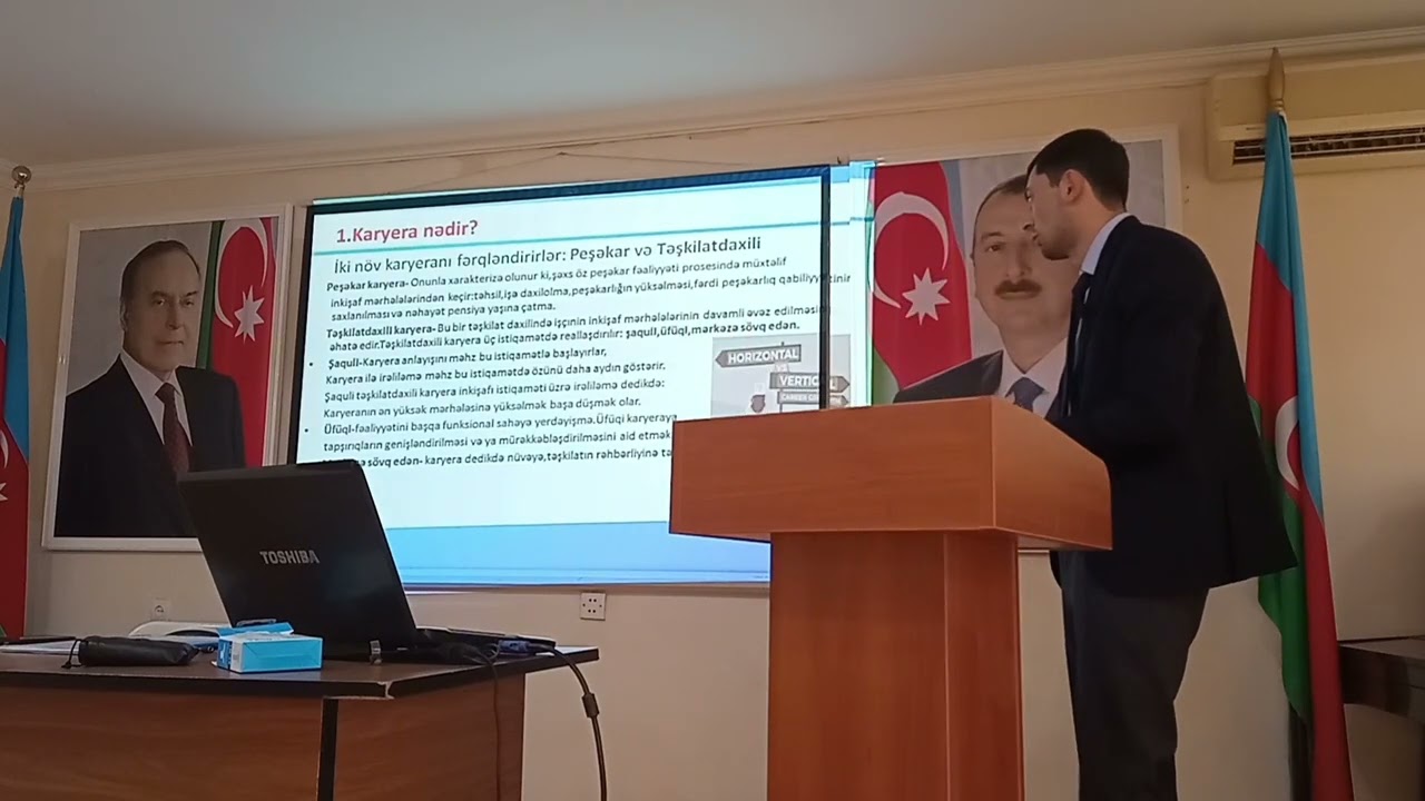 UNEC-in nəzdində Sosial-İqtisadi Kollec Karyera Planlaması (videodərs) Cavad Cahangirov