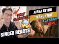 Aisha Retno - Ternoktah (Official Music Video) | SINGER REACTION