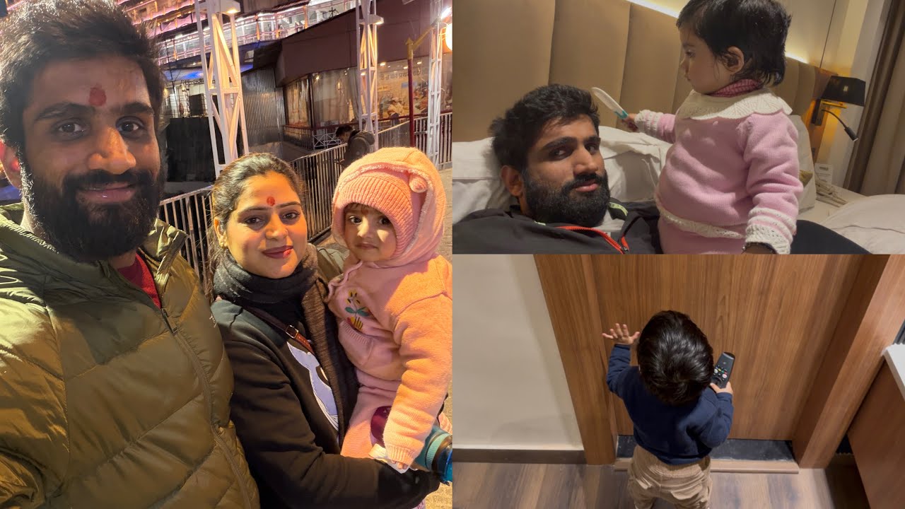 Tour Ke Phele Din He Room Mai Fass Gye 🥹 | Jai Mata Di ❤️@nitinchandilaofficial 