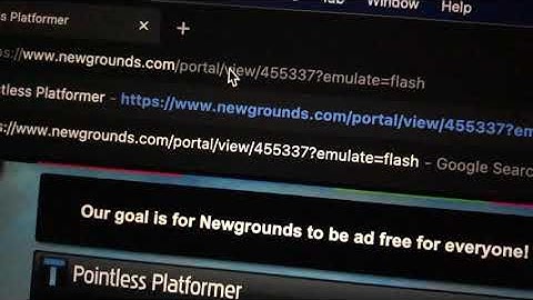 Newgrounds player not working/playing error fix! (tutorial)