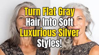 Make Gray Hair Look Rich, Soft, and Youthful After 60 (Simple Style Secrets) screenshot 4
