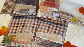 Handmade policy envelopes 2 ways ft.  WeRMemory keepers pocket punch board //fall floating pockets