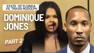 "I only sent my brother over to Travis' house to TALK" | Dominque Jones Testimony Part 2