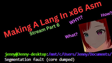 Working On My Custom Languge! (Only Using Assembly) | part 6