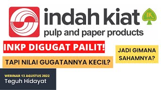 Inkp Indah Kiat Digugat Pailit Sahamnya Gimana