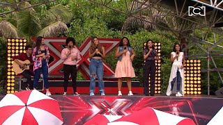 Factor X Colombia 2022 - CAMPOS DE ENTRENAMIENTO Marianella, Naikel, Juliana, Dalia, Rebeca, Ingrid
