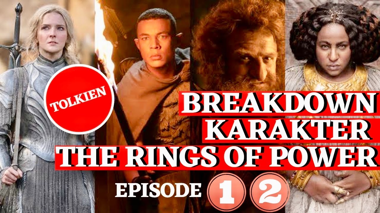 The Rings of Power: Breakdown Karakter PART 1 | Tolkien Universe